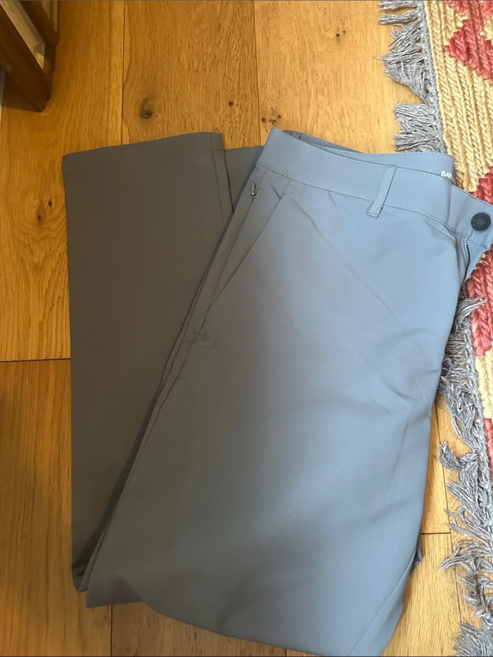 Banana Republic Men's Light Gray Dress Pants